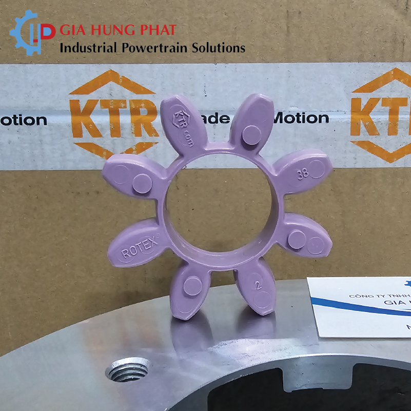 Vòng đệm giảm chấn Rotex 38 KTR 98 ShA Lilac