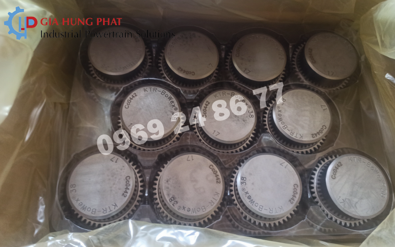 khớp nối răng vỏ nhựa Bowex M KTR