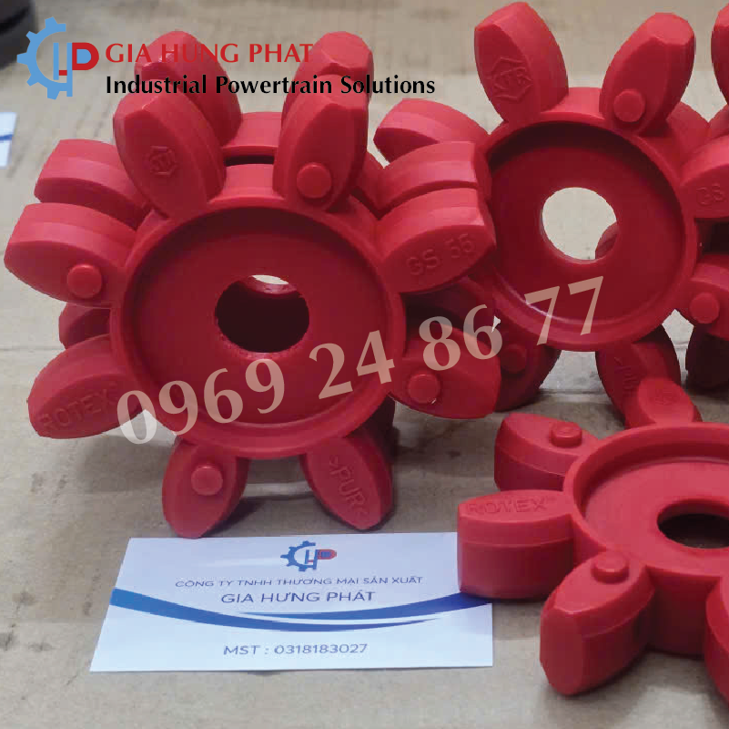 Vòng đệm giảm chấn Rotex GS42 KTR 98ShA RED