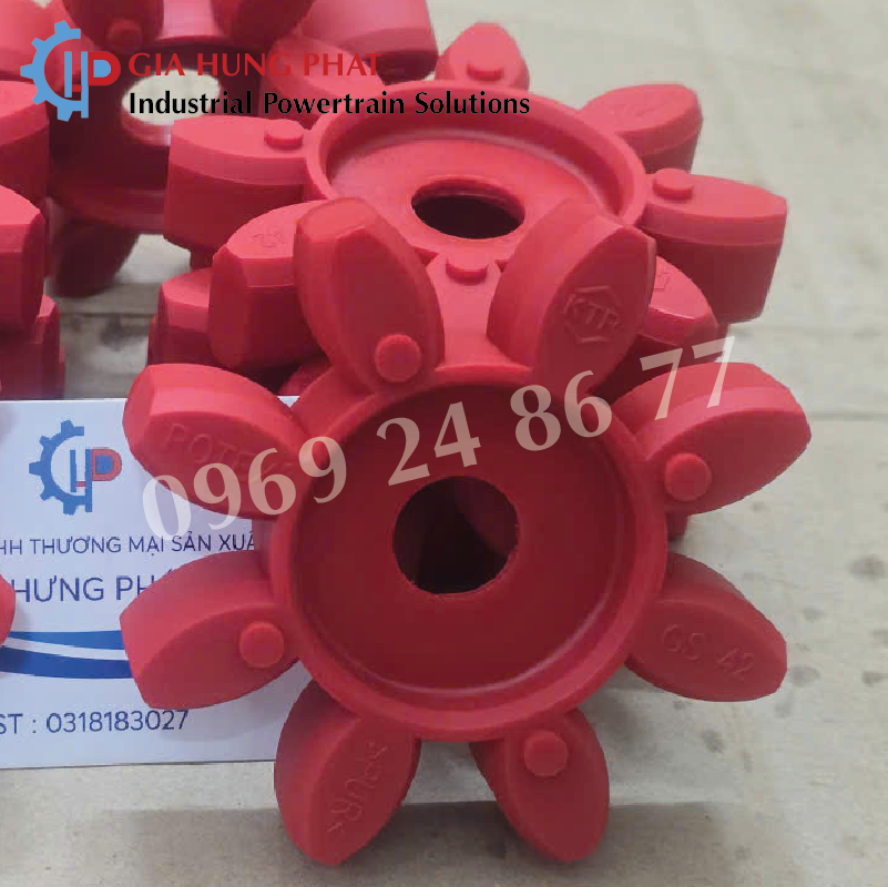 Vòng đệm giảm chấn Rotex GS42 KTR 98ShA RED