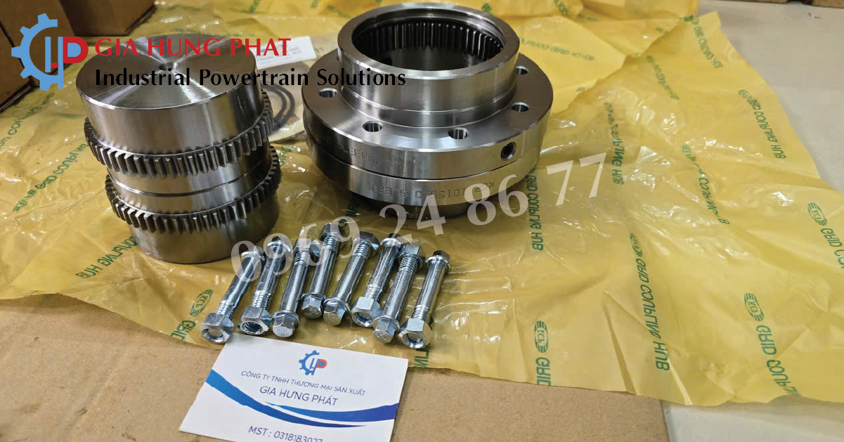 gear coupling (khớp nối bánh răng)