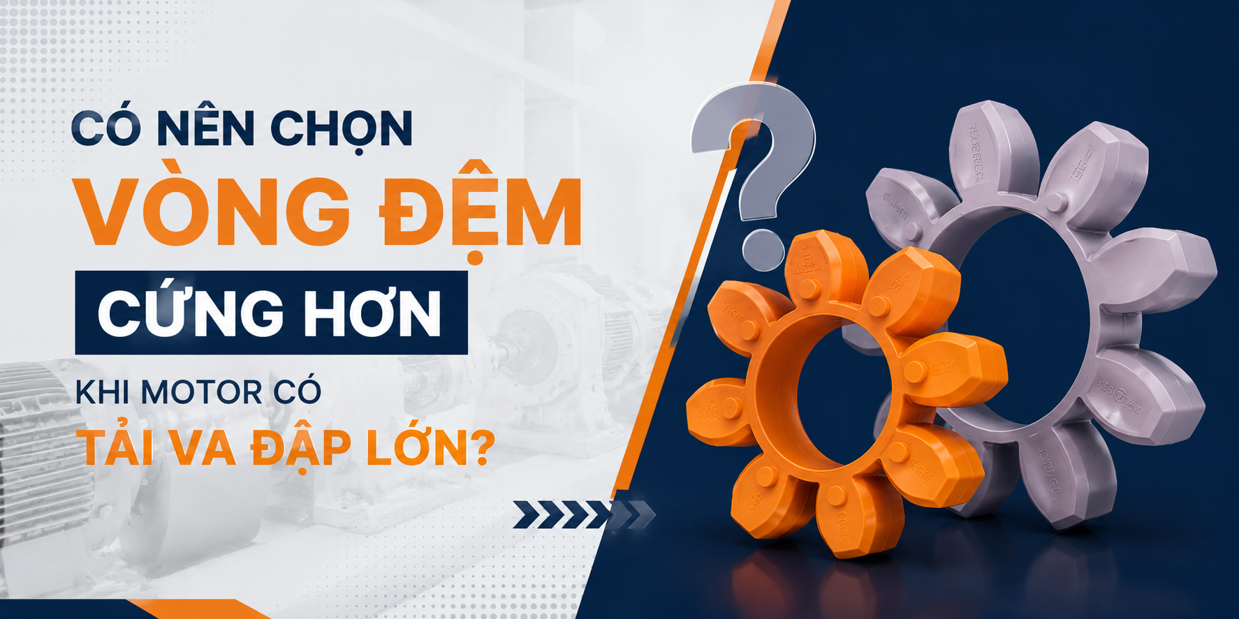 Vòng đệm giảm chấn khớp nối