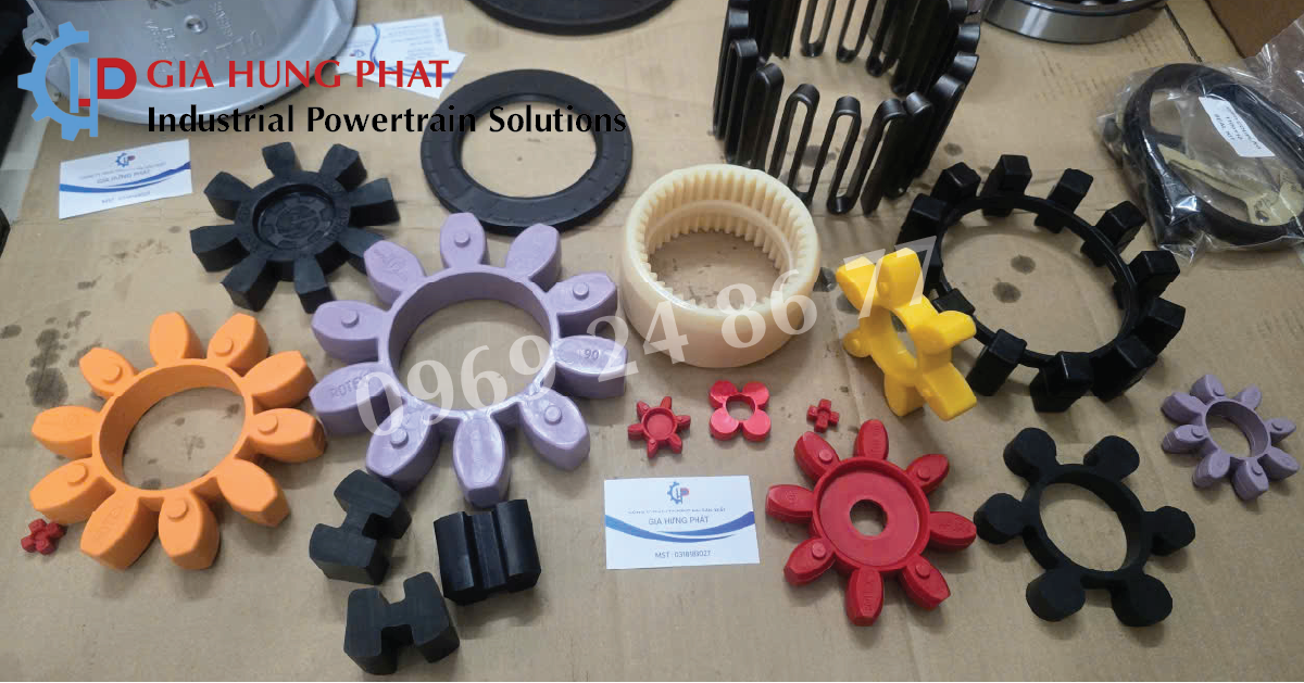 Vòng đệm giảm chấn cao su NBR, EPDM và PU