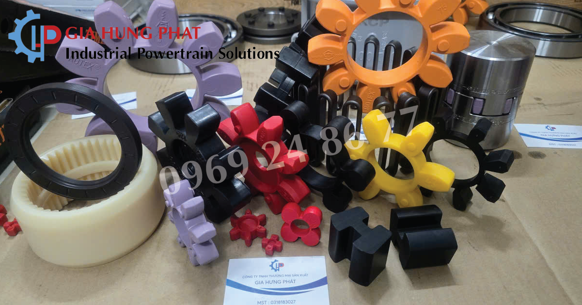 Vòng đệm giảm chấn cao su NBR, EPDM và PU