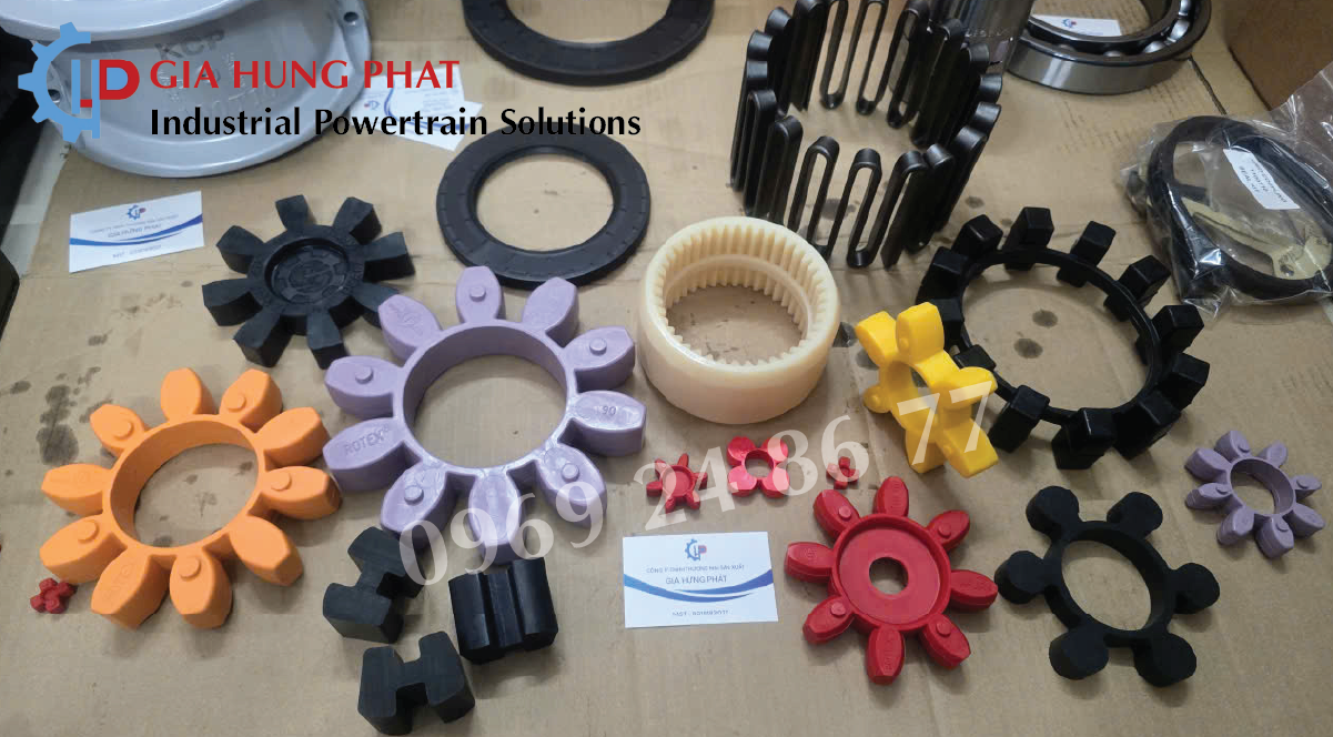 Vòng đệm giảm chấn cho khớp nối
